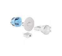 Boîte applique D UR'OHM - AIR'metic - Douille E27 - Diamètre 54 mm - Intérieur - Plastique - Bleu - 1 poste