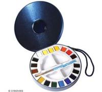 Boîte aquarelle de voyage - 18 couleurs
