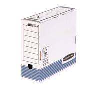Boîte archives carton Bankers Box by Fellowes - dos 10 cm - bleue
