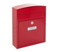 Boîte aux Lettres - ARREGUI - E5736 - Acier - Murale - Anti-pluie - Rouge