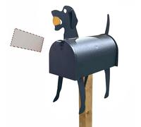 Boîte aux lettres de jardin - Boîte aux lettres étanche pour patio, boîte aux lettres avec animaux drôles | sculpture de boîte aux lettres, boîte aux lettres créative pour l'ameublement