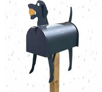 Boîte aux lettres de jardin patio étanche - décor post -box extérieur en forme d'animal | Charmante cour pour lettres ingoway, fente postale résistante aux intempéries