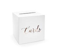 Boîte aux lettres de mariage - Cartes Or rose