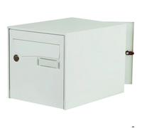 Boîte aux lettres - DECAYEUX - Individuelle - Double face - Blanc - 29,1x30,1x40,1 cm