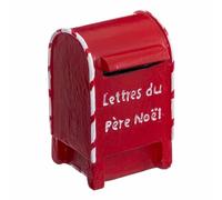 Boîte aux Lettres Décorative Père Noël - Rouge
