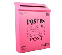 Boîte aux Lettres en Fer Rétro, Décorative, 1 Pièce