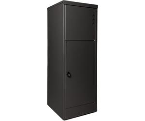 Boîte aux lettres Korona Paketbox XL, conçue pour les colis, les paquets, les envois de marchandises et les lettres, avec système de sécurité pour colis, galvanisée, équipée de ressorts à gaz (118 cm,