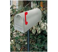Boîte aux lettres L17 x P48 x H22 cm Alubox America Argent