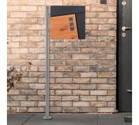Boîte aux lettres ML-Design - Anthracite imitation bois