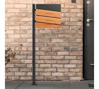 Boîte aux lettres ML-Design - Anthracite imitation bois