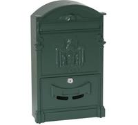 Arregui D-2151/V Boîte aux lettres individuelle en aluminium Style classique Taille M (DIN A4) Vert