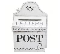 Boîte aux Lettres Murale décorative pour l'extérieur et l'intérieur, boîtes aux Lettres de Style Ancien, Charme nostalgique, décoration intérieure pour la Maison, l'entrée et Le Jardin