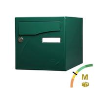 Boite aux lettres Préface 1 porte Vert mat RAL 6005M