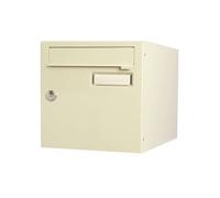 Boîte aux lettres - RENZ - Normalisée - 2 portes - Extérieur - Beige