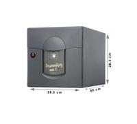 Boite aux lettres solea 2 portes gris anthracite - RENZ