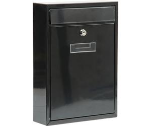 Boîte aux lettres Vorel 310 x 360 x 100 mm noire 78575