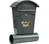Boîte aux lettres Vorel 380 x 320 x 105 mm noire
