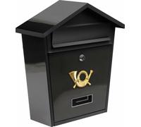 Boîte aux lettres Vorel 380 x 320 x 105 mm Noire 78580
