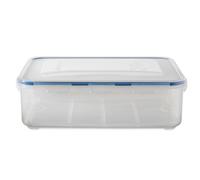 Lock&Lock Boîte rectangulaire HPL 834 3,9 l – plateau fraîcheur – étanche 100% air et liquide