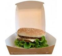 Boite Bio à Hamburger 12x12cm x 800 SDG Blanc