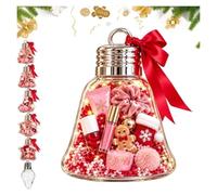 Boîte cadeau cloche Noël DIY, conteneur surprise transparent | Boîte cadeau cloche transparente, charme festif, emballage DIY, remplir de friandises, boîte seule(#B)