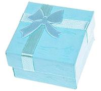 Boîte-cadeau de bijoux avec nœud papillon Boîtes cadeaux de bijoux en papier carré Boîte décorative d'affichage de bijouxPratique et professionnelle