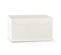 Boîte cadeau de luxe en Artpaper BLANC, format 44x34x37cm, 20 pcs.