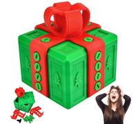 BoîTe Cadeau Really Annoying Avec Rangement Torsadé Et Couleurs Assorties, Imprimé 3d Really Annoying Avec Vis, Coffret Cadeau Farce, BoîTe Cadeau Fantaisie (Vert de Noël)