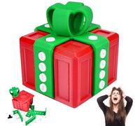BoîTe Cadeau Really Annoying Avec Rangement Torsadé Et Couleurs Assorties, Imprimé 3d Really Annoying Avec Vis, Coffret Cadeau Farce, BoîTe Cadeau Fantaisie (Rouge de Noël)