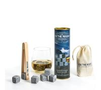 Boîte Cadeau Tube Pierre À Whisky Granits Bleu