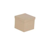 Boîte carrée 16x16x14cm - Kraft