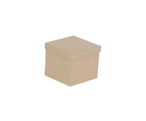 Boîte carrée 16x16x14cm - Kraft