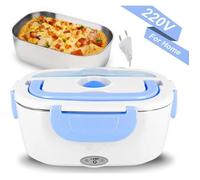 Boîte Chauffante Lunch Box Électrique - ZGEER - Modèle 220V - Acier Inoxydable - 1,2L - Portable