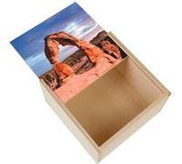 Boite Coffret en Bois - Fabulous - Arche en Pierre Naturel Grand Canyon (11 x 11 x 3,5 cm) Multicolore G