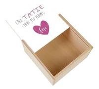 Boite Coffret en Bois - Fabulous - Chez Ma Tatie Tout Est Permis Love (11 x 11 x 3,5 cm) Multicolore G