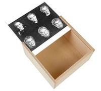 Boite Coffret en Bois - Fabulous - Docteur Jekyll and Mister Hyde / 6 Étapes Maquillage (11 x 11 x 3,5 cm) Multicolore G
