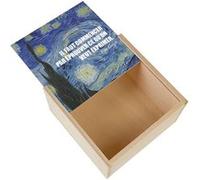 Boite Coffret en Bois - Fabulous - Éprouver ce Qu'on Veut Exprimer Van Gogh (11 x 11 x 3,5 cm) Multicolore G