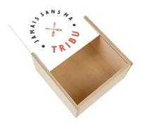 Boite Coffret en Bois - Fabulous - Jamais sans ma Tribu Famille (11 x 11 x 3,5 cm) Multicolore G
