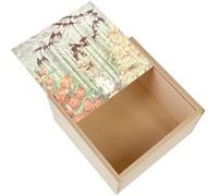 Boite Coffret en Bois - Fabulous - La Petite Fille Qui Marcha sur du Pain Andersen Illustration (11 x 11 x 3,5 cm) Multicolore G