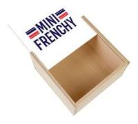 Boite Coffret en Bois - Fabulous - Mini Frenchy (11 x 11 x 3,5 cm) Multicolore G