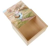 Boite Coffret en Bois - Fabulous - Petite Cochon Beatrice Potter (11 x 11 x 3,5 cm) Multicolore G