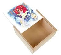 Boite Coffret en Bois - Fabulous - Truth Vérité Affiche Aquarelle (11 x 11 x 3,5 cm) Multicolore G