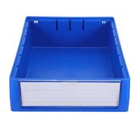 Boîte Compartimentée Séparée en Plastique pour Petites Pièces et Outils | Grille Divisée, Usage sur Bureau, Ateliers Domestiques, Visibilité Claire