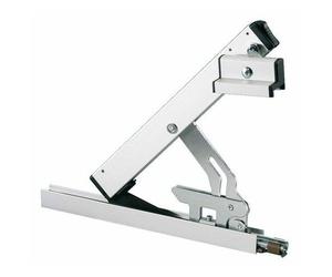 Boîte compas pour ferme-imposte à tringle OL 90 - blanc 9010 GEZE