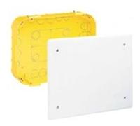 Boîte complète Batibox pour dérivation - Cloison sèche - 230x170x50mm jaune G
