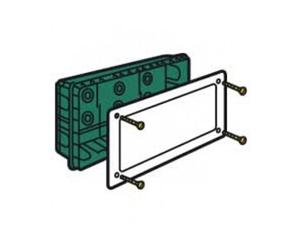 Boîte complète Batibox pour dérivation - grande capacité - 390x245x70 mm