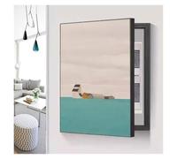Boîte Compteur électrique Peinture Décorative Cache Décoratif pour Compteur | Armoire à Fusibles Décorative pour Maisons Bureaux Cafés Salons(B,19.69x27.56in/50x70cm)