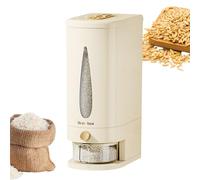Boite Conservation Riz 10kg, Distributeur De Céréales, Hermétique - Avec Couvercle - Avec Verre Doseur - Rangement Pour Céréales, Noix, Grains De Café, Soja, Humidité, Pour La Cuisine Et La Maison