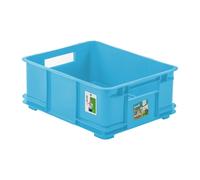 Boîte conteneur boîte empilable PAFEN bleu 20L Eco Eurobox boîte empilable tr...