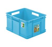 Boîte conteneur boîte empilable PAFEN bleu 28L Eco Eurobox boîte empilable tr...